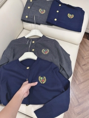 ÁO LEN CARDIGAN CÚC ĐỒNG NỮ THU ĐÔNG