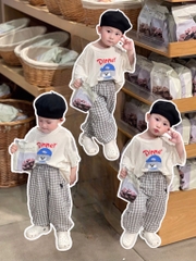 SET 3 QUẦN KẺ DÀI CHỐNG MUỖI BÉ TRAI