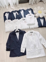 ÁO VEST NỮ TAY XẾP LI ZARA LnH THU ĐÔNG (SALE 170k)