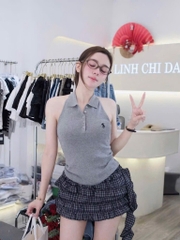 ÁO LEN YẾM WG.WE CỘC TAY NỮ SẴN