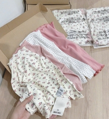SET 4 ÁO ZIP GIỮ NHIỆT DÀI TAY BÉ GÁI
