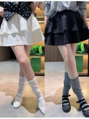 CHÂN VÁY NGẮN XOÈ TẦNG NỮ