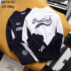 BỘ DÀI NỈ COURAGE PRACTICAL PHỐI MÀU BÉ TRAI SIZE ĐẠI