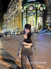 ÁO LEN HOẠ TIẾT PHA MÀU NỮ THU ĐÔNG