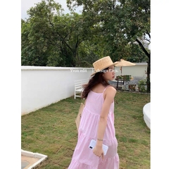VÁY 2S MAXI KẺ SIU HOT (Xả 60k)