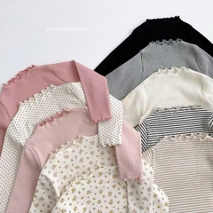 SET 4 ÁO ZIP GIỮ NHIỆT DÀI TAY BÉ GÁI
