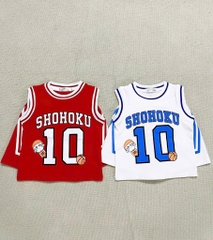 SET 2 BỘ SHOHOKU ĐỎ TRẮNG BÉ TRAI SẴN (XẢ 79k)