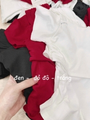 ÁO DÍP LEN NỮ VẠT VAI KÈM TAG MIU MIU THU ĐÔNG SẴN(XẢ 55 k)