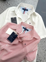 ÁO SƠ MI TUỒN TOMMY 2 MÀU NỮ (TĂNG GIÁ) SẴN