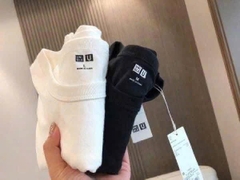 SET 2 ÁO UN ĐEN TRẮNG DÀI TAY NỮ THU ĐÔNG