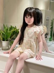 SET 3 BỘ BABYDOLL THỎ GẤU BE HỒNG BÉ GÁI( xả 145k )