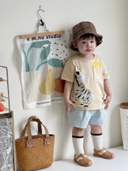 SET 3 ÁO NGỰA VẰN CHO BÉ TRAI SẴN