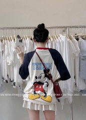 ÁO PHÔNG MICKEY NỮ SẴN (LOAD LẠI GIÁ)