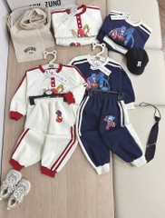 SET BỘ DÀI NỈ SIÊU NHÂN MARVAL 2 MÀU PHỐI BÉ TRAI