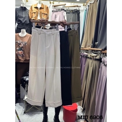 QUẦN VẢI SUÔNG ỐNG GẬP(xả55k)