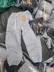 SET 2 QUẦN NỈ NỮ JOGGER THÊU GẤU WHO THU ĐÔNG SẴN