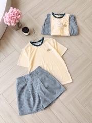 SET BỘ KẺ ÁO PHỐI THÊU NỮ SẴN
