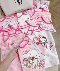 SET VÁY 2 DÂY KITTY MELODY BÉ GÁI