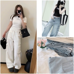 QUẦN BÒ TÚI HỘP HÀNG QCXK NỮ