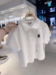 ÁO POLO THÊU GẤU SPAO KOREA NỮ SẴN (sale 115k)
