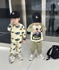 SET 2 BỘ DÀI BATMAN TONE RÊU BÉ TRAI SẴN