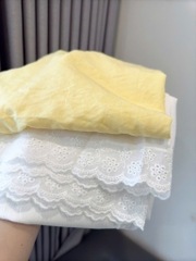 SET ÁO VÀNG SÁT NÁCH QUẦN SUÔNG NỮ (LOẠI ĐẮT) SẴN