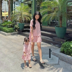 SET CỘC KẺ HỒNG CV MẸ BÉ SẴN