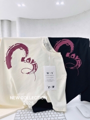 ÁO PHÔNG TIM LOVE HÀNG QC NAM NỮ SẴN (SALE 68K)