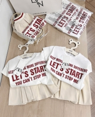 SET VÁY ZR KAKI TONE BE BÉ GÁI SẴN(Xả 39k)