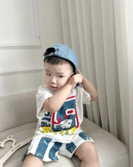 SET BỘ CHÚ CHÓ SNOOPY QUẦN ĐÙI KẺ BÉ TRAI