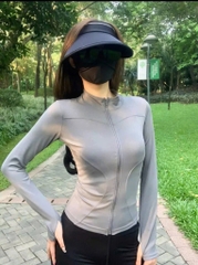 ÁO CHỐNG NẮNG - ÁO KHOÁC GYM ĐA NĂNG NỮ SẴN(SALE 48k)