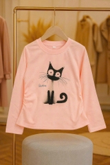 ÁO PHÔNG MÈO DÀI TAY QCCC BÉ GÁI