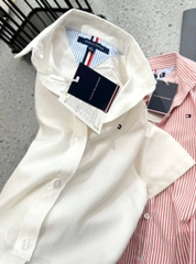 ÁO SƠ MI TUỒN TOMMY 2 MÀU NỮ (TĂNG GIÁ) SẴN