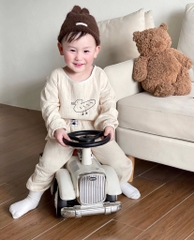 SET HAI BỘ NGỦ HOẠ TIẾT VỊT CHO BÉ
