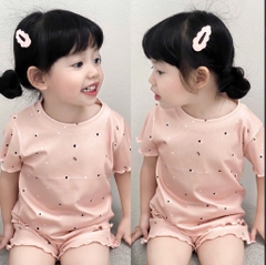 SET 3 BỘ HOA NHÍ HỒNG XANH TRẮNG BÉ GÁI(XẢ 139k)