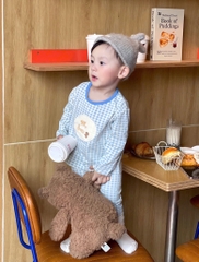 SET 2 BỘ DÀI GẤU XANH BÉ TRAI