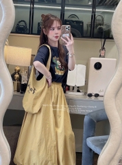 SET ÁO COTTON CHÂN VÁY GIÓ NHĂN NỮ