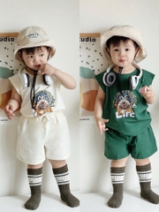 SET 2 BỘ BA LỖ XANH TRẮNG BÉ TRÃI(XẢ 79k)