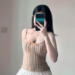 SET 3 HAI DÂY ĐÍNH NƠ LEN LÔNG SIÊU MỀM MẠI NỮ SẴN (SALE 82k)