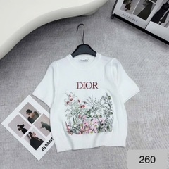 ÁO LEN DIOR HOA LÁ NỮ