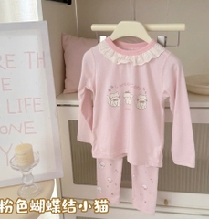 SET 2 BỘ DÀI HOA NHÍ HÀN QUỐC BÉ GÁI