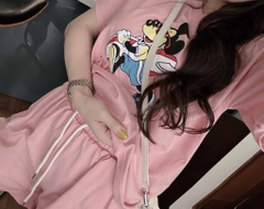 SET BỘ CỘC HỒNG MICKEY NỮ SẴN