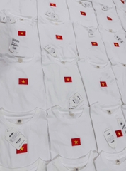 ÁO PHÔNG LOGO CỜ VN CHO BÉ TRAI GÁI