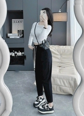 QUẦN BAGGY KAKI DÂY RÚT QC SIÊU CHẤT 3M NỮ