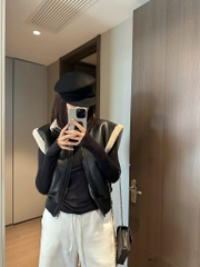 ÁO DA GHILE LÓT LÔNG NỮ THU ĐÔNG