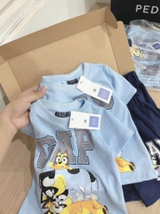 BỘ CHÓ CỨU HỘ G.A.P XANH TRỜI QUẦN SHORT XANH THAN CHO BÉ TRAI SẴN