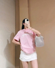 ÁO PHÔNG GAP TUỒN HỒNG TRẮNG NỮ SẴN