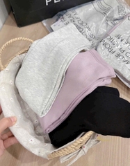 SET 3 QUẦN LEGGING DÀI LÓT LÔNG BÉ GÁI