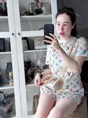 SET LV MẸ CON HOẠ TIẾT ĐA SẮC SẴN(XẢ MẸ 69k Con40k)