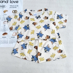 SET 2 BỘ TOM JERRY VÀNG KẺ BÉ TRAI